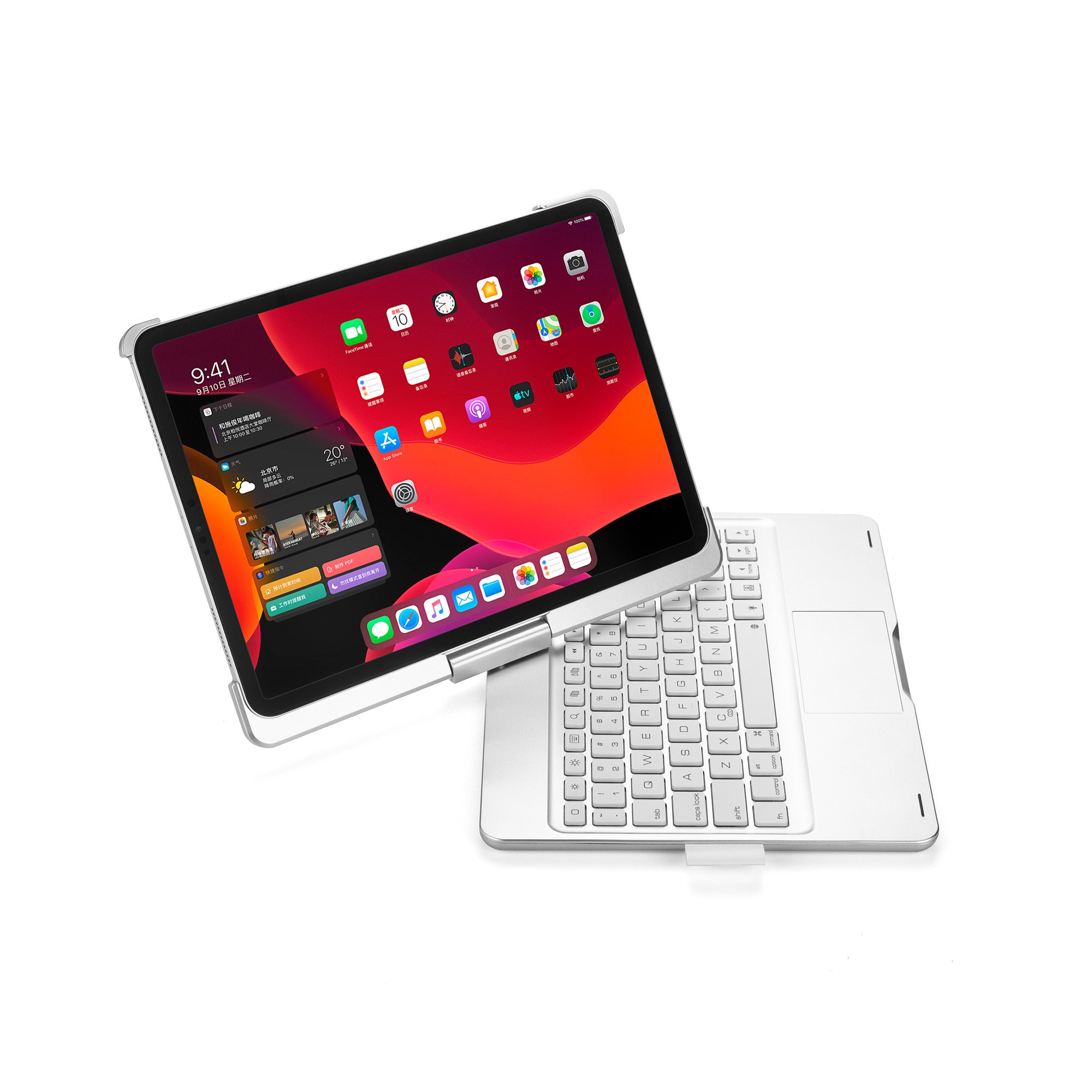 Clavier Rotatif 360 degrés pour iPad